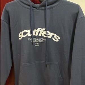 Scufflers Navy Graphic Hoodie - Everyday Urban Aesthetics